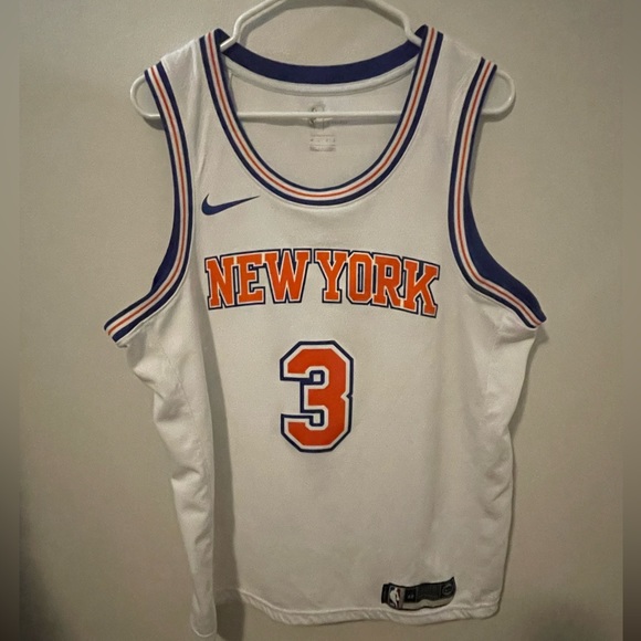 Tim Hardaway Jr Knicks Swingman stitched NBA jersey LARGE - Picture 2 of 8